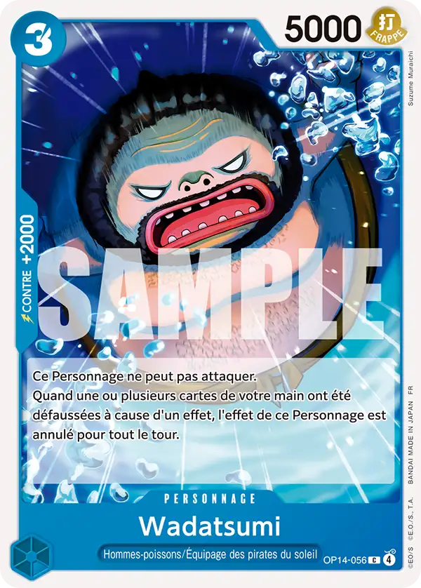 OP14-056 - Wadatsumi — Carte One Piece Les Sept de la Mer d'Azur 056