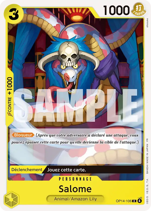 OP14-106 - Salome — Carte One Piece Les Sept de la Mer d'Azur 106