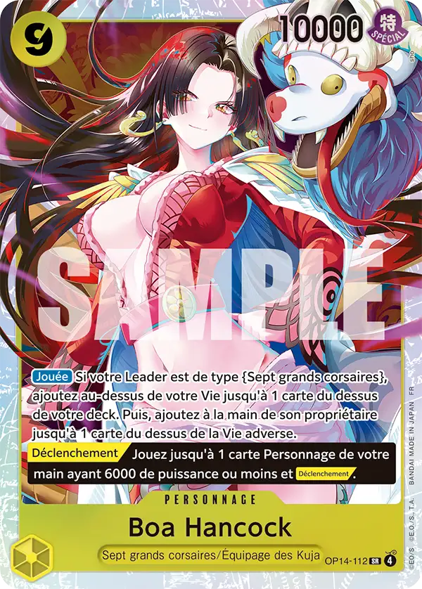 OP14-112 - Boa Hancock — Carte One Piece Les Sept de la Mer d'Azur 112
