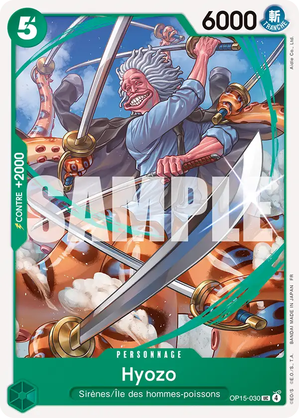 OP15-030 - Hyozo — Carte One Piece Aventure sur l'Île de Dieu 030