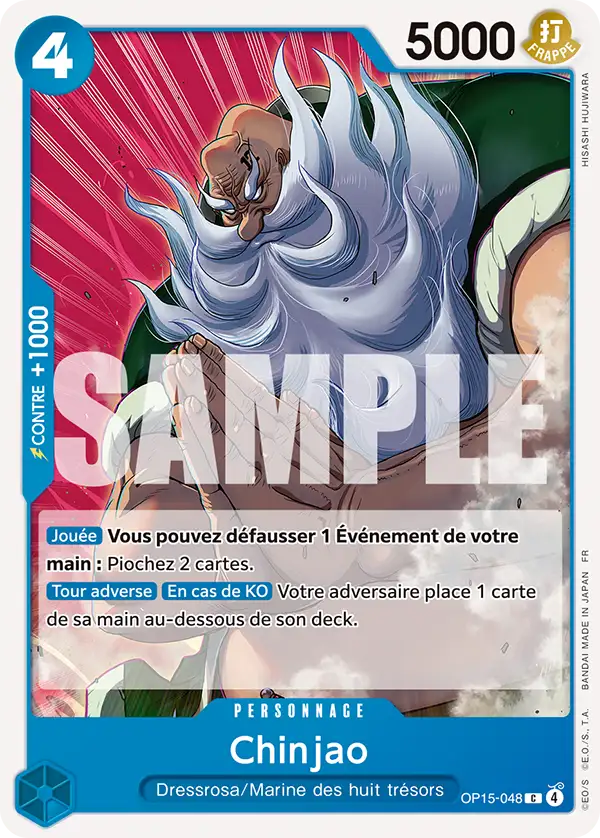OP15-048 - Chinjao — Carte One Piece Aventure sur l'Île de Dieu 048