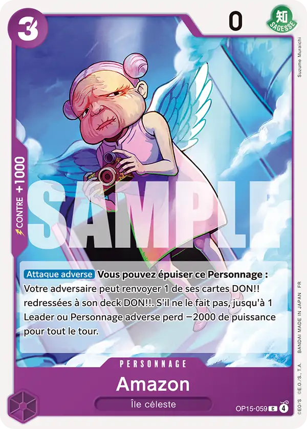OP15-059 - Amazon — Carte One Piece Aventure sur l'Île de Dieu 059