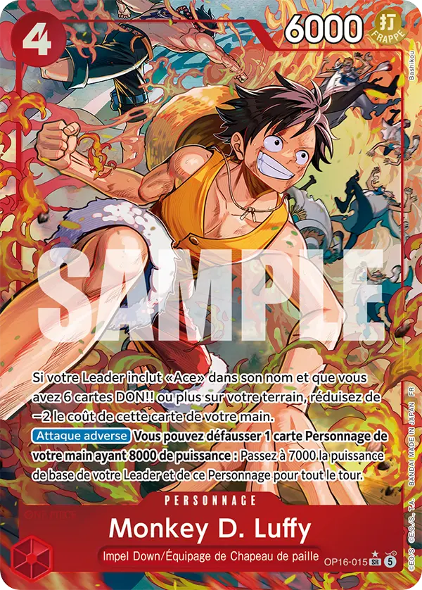 OP16-015 - Monkey D. Luffy V2