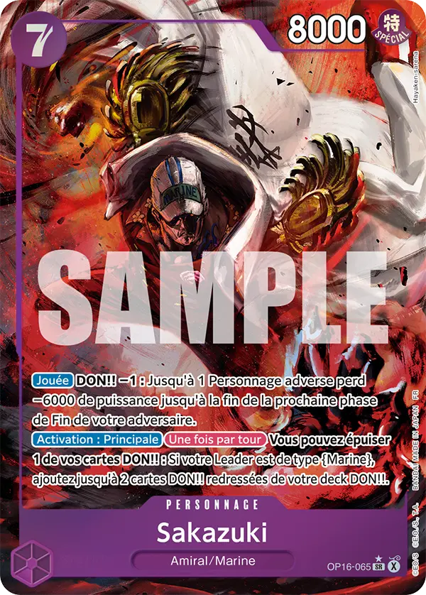 OP16-065 - Sakazuki V2