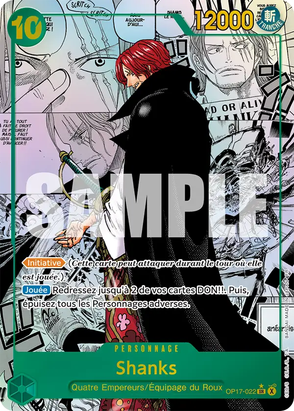 OP17-022 - Shanks V3 (Manga)