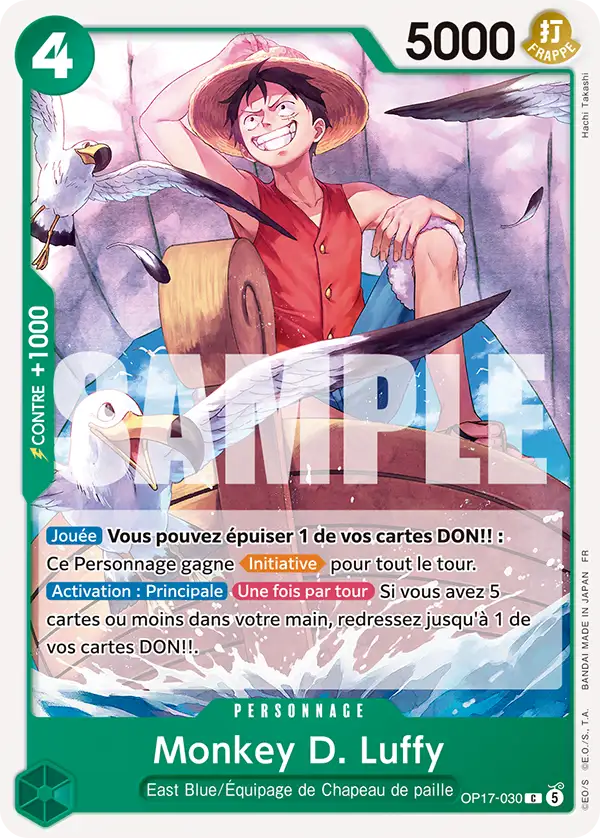 OP17-030 - Monkey D. Luffy
