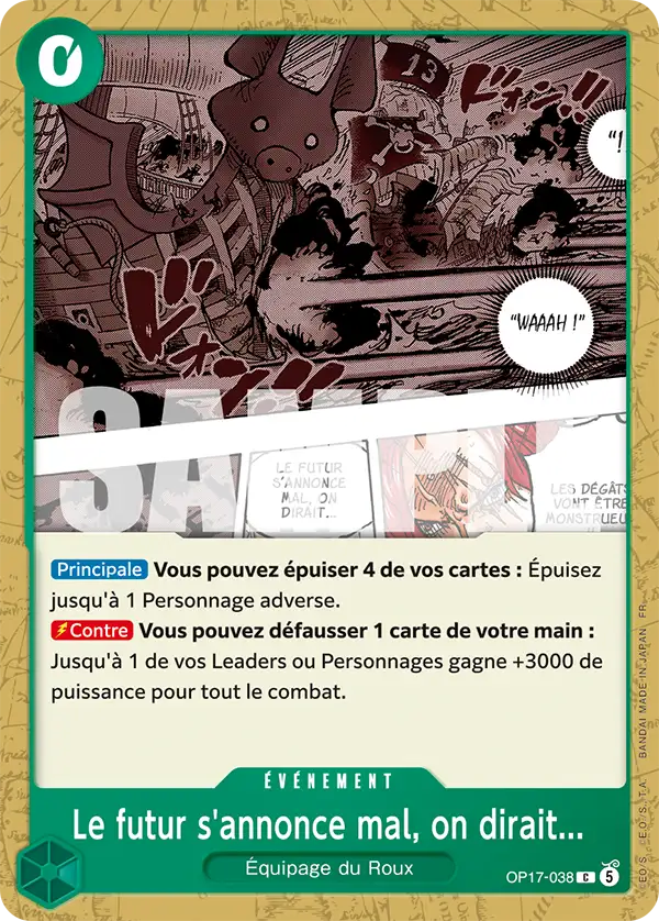 OP17-038 - Le futur s'annonce mal, on dirait...