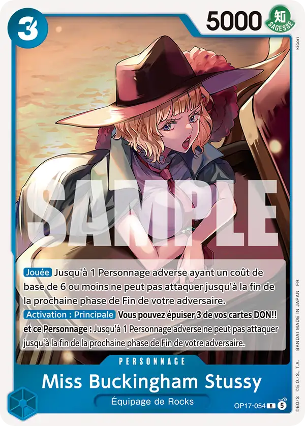 OP17-054 - Miss Buckingham Stussy