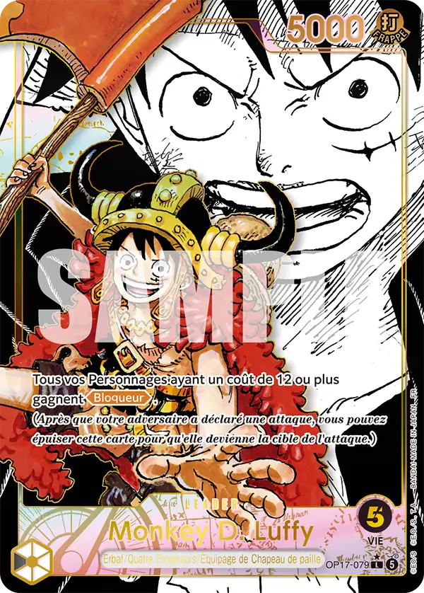 OP17-079 - Monkey D. Luffy V3 (Manga)