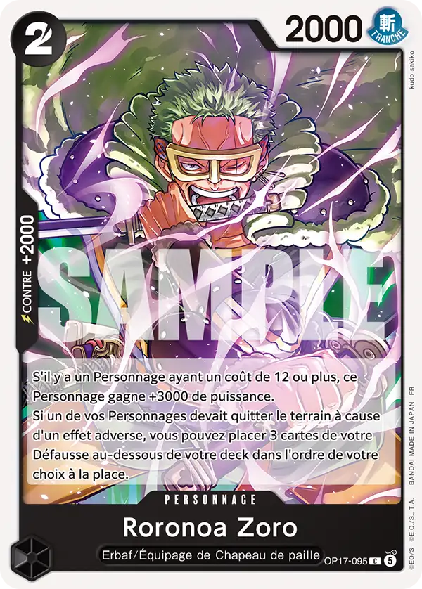 OP17-095 - Roronoa Zoro