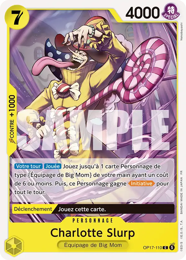 OP17-110 - Charlotte Slurp