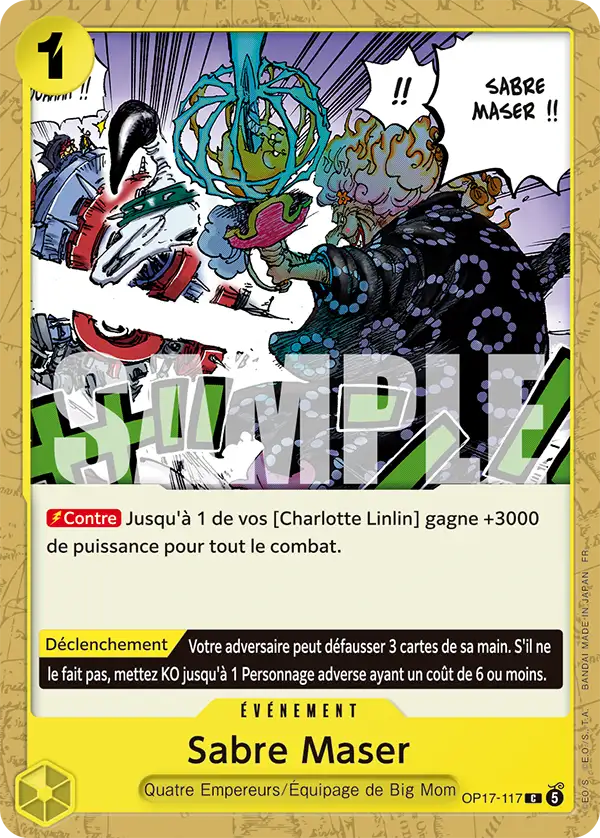 OP17-117 - Sabre Maser