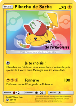 SM108 - Pikachu de Sacha