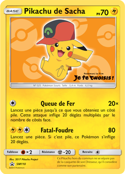 SM110 - Pikachu de Sacha