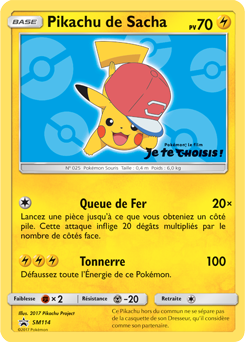 SM114 - Pikachu de Sacha