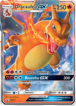 SM211 - Dracaufeu GX — Carte Pokémon Promo SM 211/248