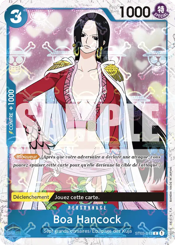 ST03-013 - Boa Hancock V2 — Carte One Piece Premium Booster — The Best 013