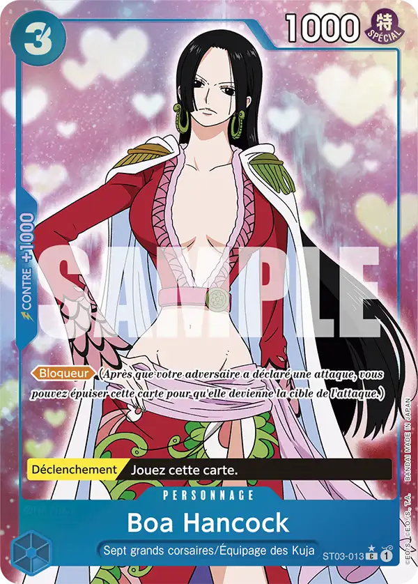 ST03-013 - Boa Hancock V3 — Carte One Piece Premium Booster — The Best 013