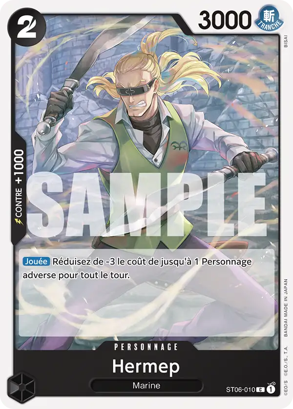 ST06-010 - Hermep — Carte One Piece Premium Booster — The Best 010