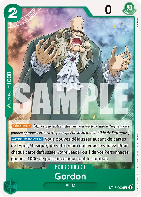 ST16-002 - Gordon
