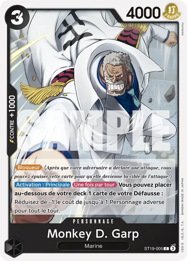 ST19-005 - Monkey D. Garp