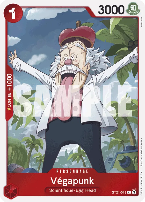ST21-013 - Végapunk — Carte One Piece Deck de Démarrage EX — Gear 5th 013