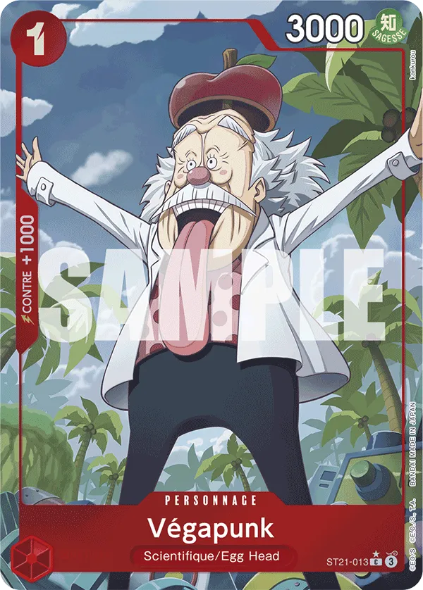 ST21-013 - Végapunk V2 — Carte One Piece Deck de Démarrage EX — Gear 5th 013