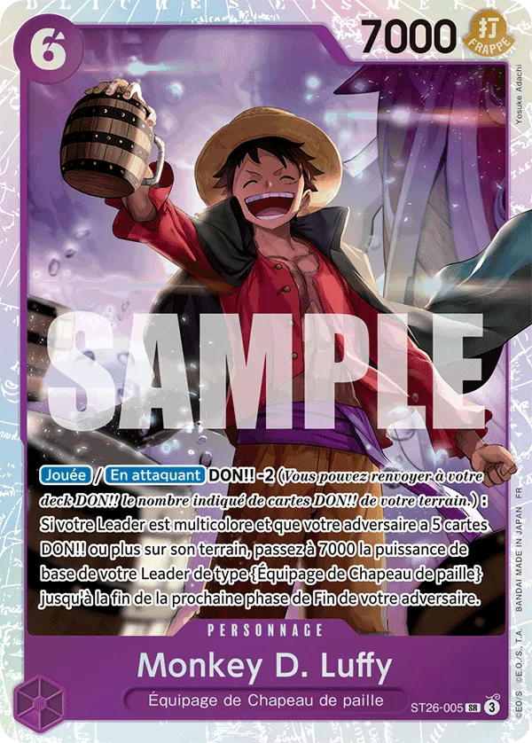 ST26-005 - Monkey D. Luffy