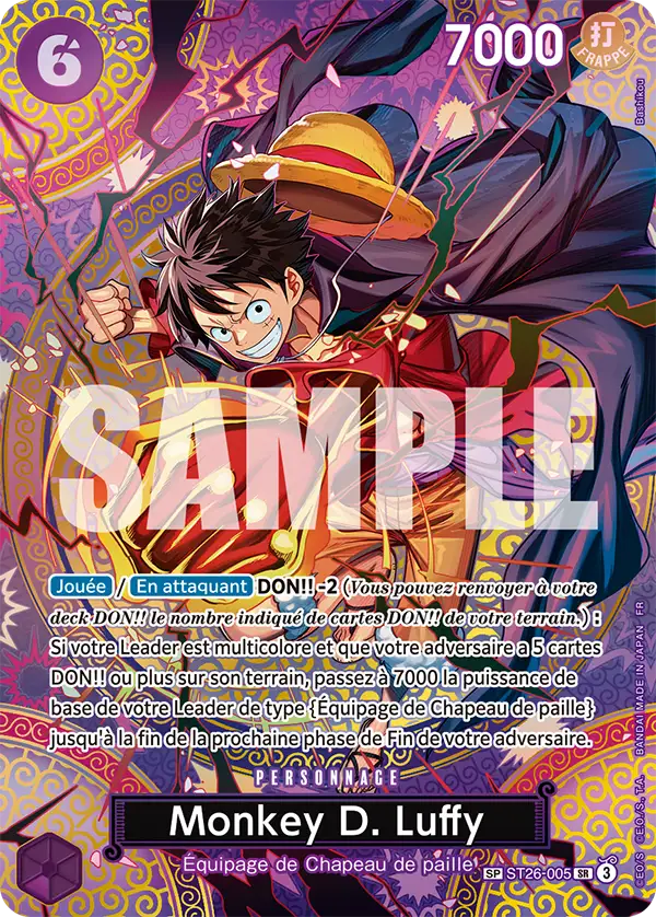 ST26-005 - Monkey D. Luffy