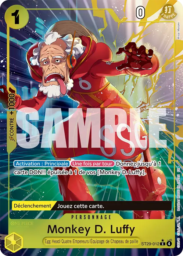 ST29-012 - Monkey D. Luffy V2