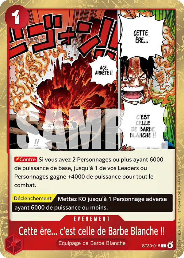 ST30-015 - Cette ère... c'est celle de Barbe Blanche !!