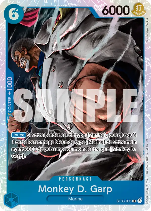 ST33-005 - Monkey D. Garp