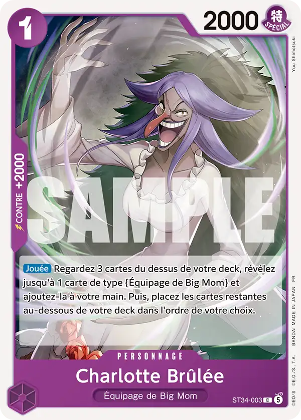 ST34-003 - Charlotte Brûlée