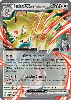 SVP218 - Persian EX de la Team Rocket