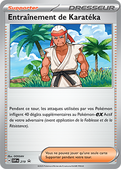 SVP219 - Entraînement de Karatéka — Carte Pokémon SVP Black Star Promos 219/225