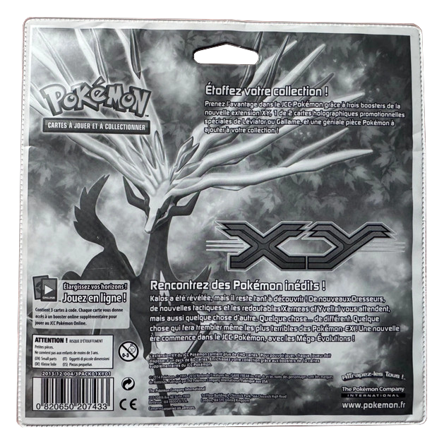 TriPack - XY / Léviator, dos du blister