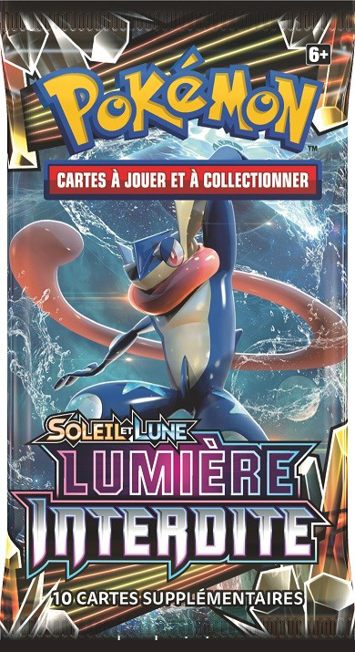 Booster Pokémon Lumière Interdite illustration Amphinobi, scellé français