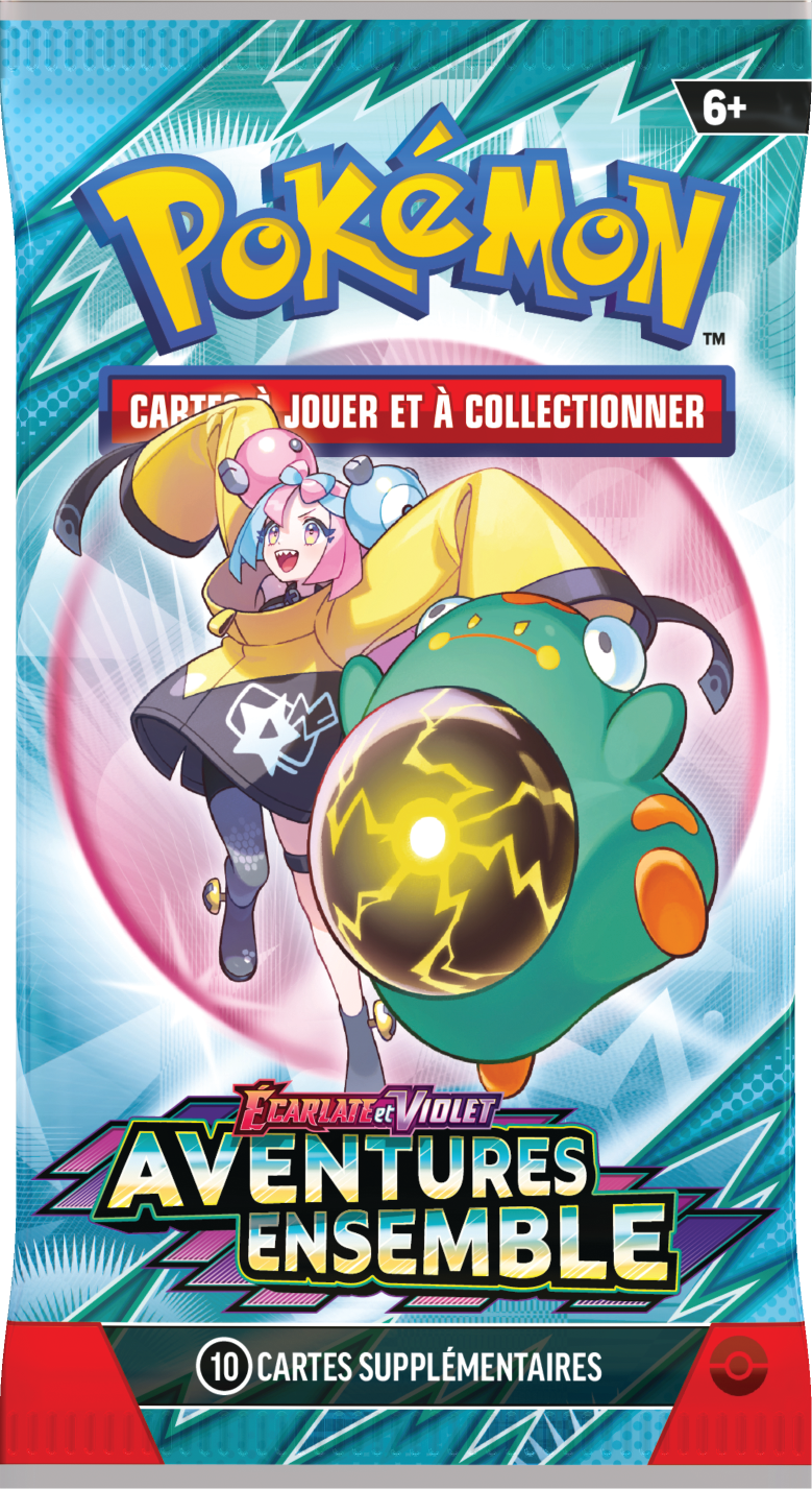 Booster Pokémon Aventures Ensemble illustration Ampibidou de Mashynn, scellé français