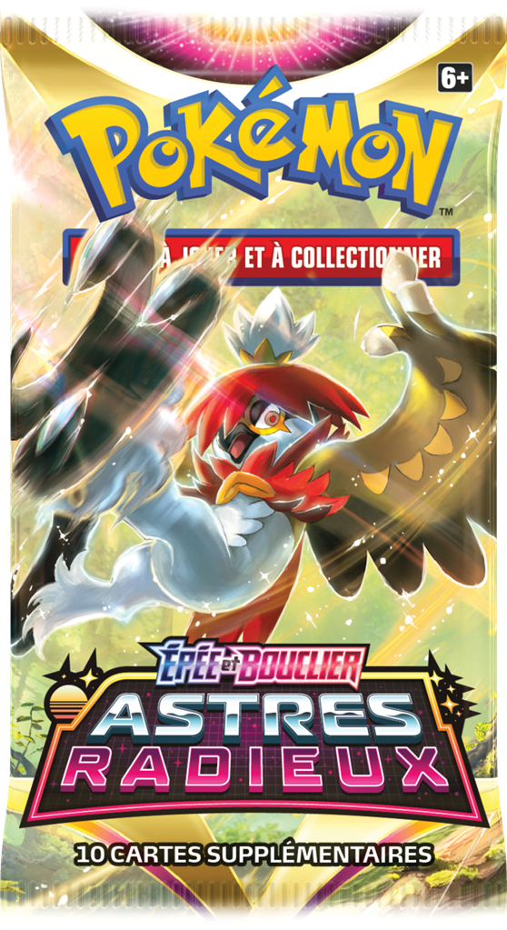 Booster Pokémon Astres Radieux illustration Archéduc de Hisui, scellé français