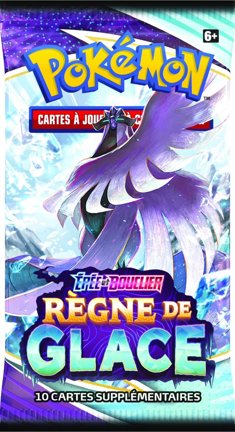 Booster Pokémon Règne de Glace illustration Artikodin de Galar, scellé français