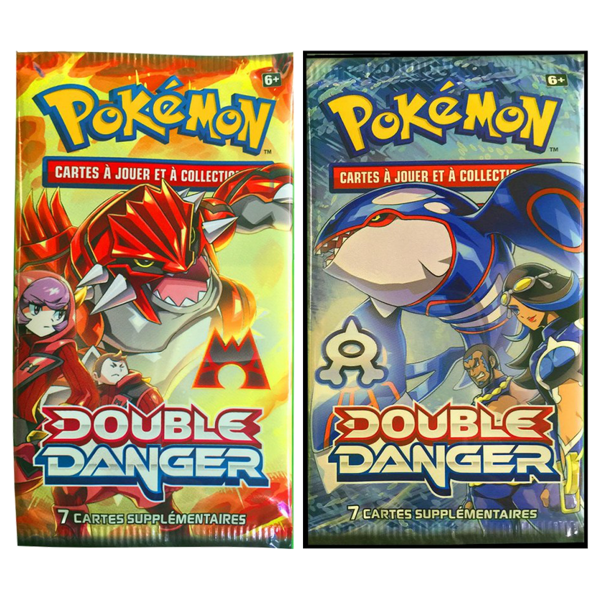 Artset Pokémon Double Danger : les 2 boosters scellés du set