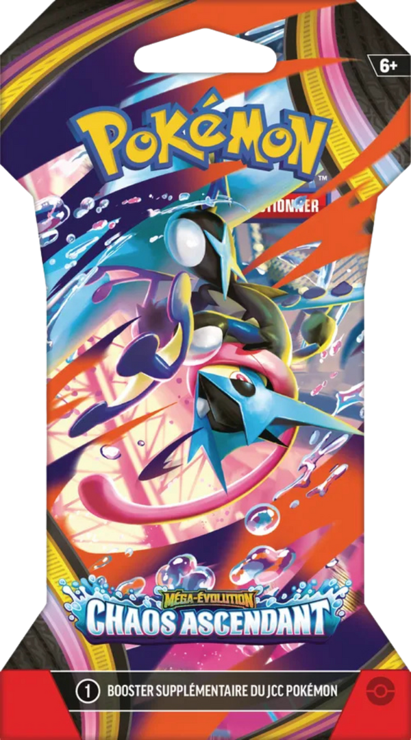 Blister Pokémon Chaos Ascendant illustration Méga-Amphinobi, scellé français
