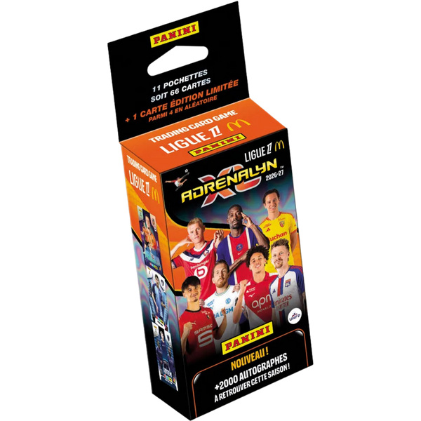 Blister de 11 Boosters Panini Adrenalyn XL Ligue 1 McDonald's 2026-2027