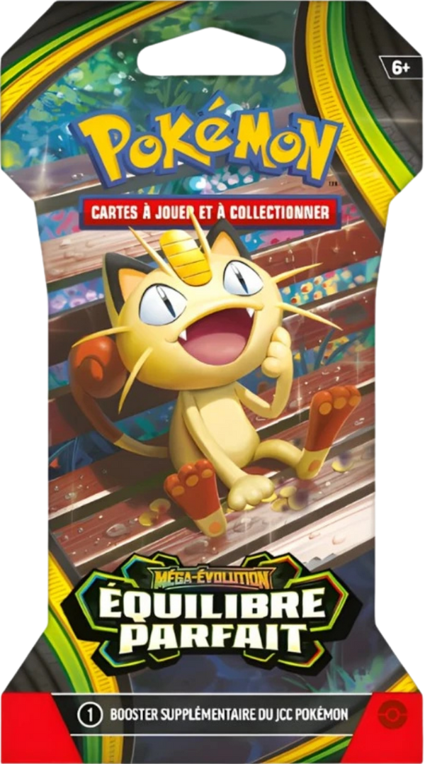 Blister Pokémon Équilibre Parfait illustration Miaouss, scellé français