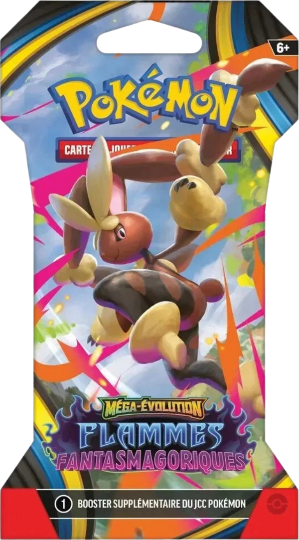Blister Pokémon Flammes Fantasmagoriques illustration Méga-Lockpin, scellé français