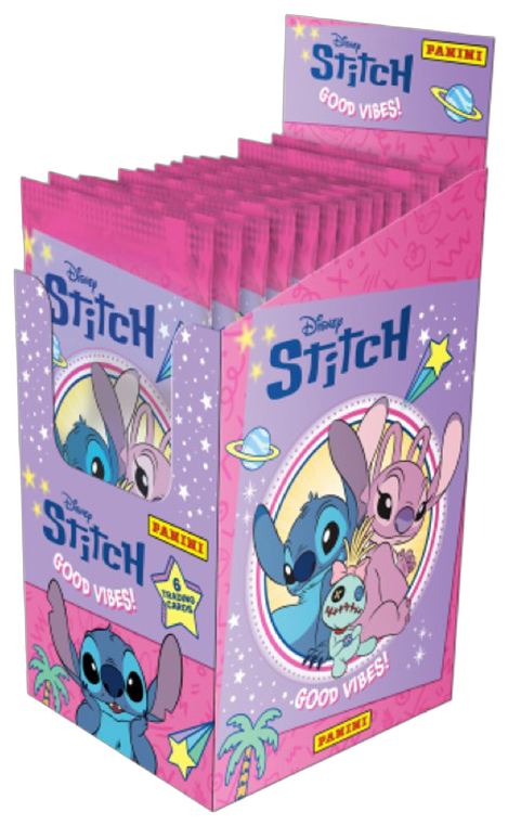 Boîte de 24 pochettes Disney Stitch 2026 Panini