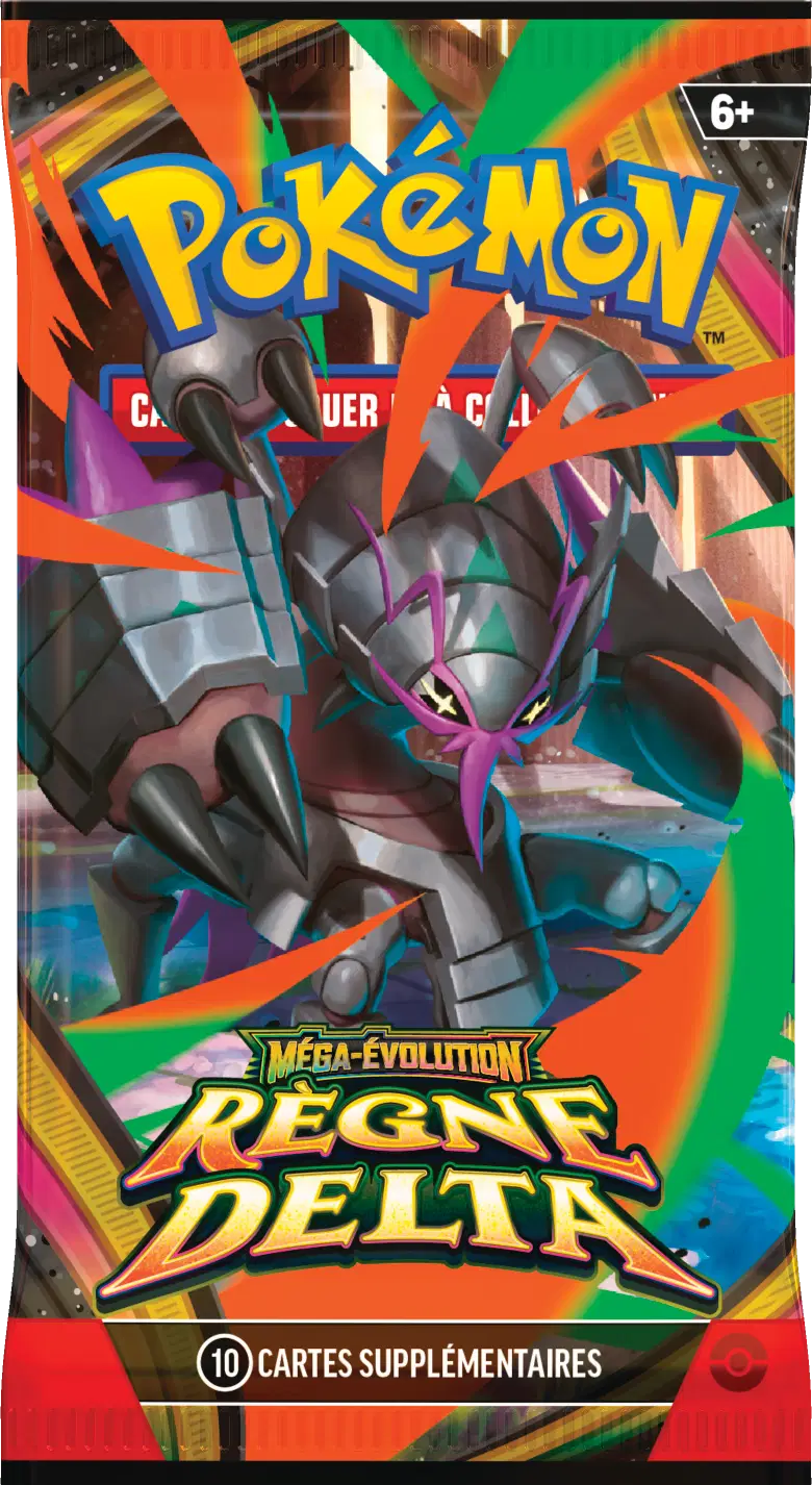 Booster Pokémon Règne Delta - Méga-Sarmuraï
