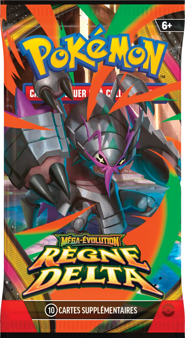Booster Pokémon Règne Delta illustration Méga-Sarmuraï, scellé français