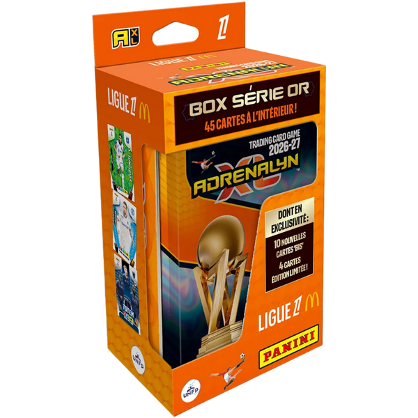 Box Série Or Panini Adrenalyn XL Ligue 1 McDonald's 2026-2027