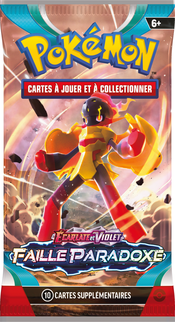 Booster Pokémon Faille Paradoxe illustration Carmadura, scellé français